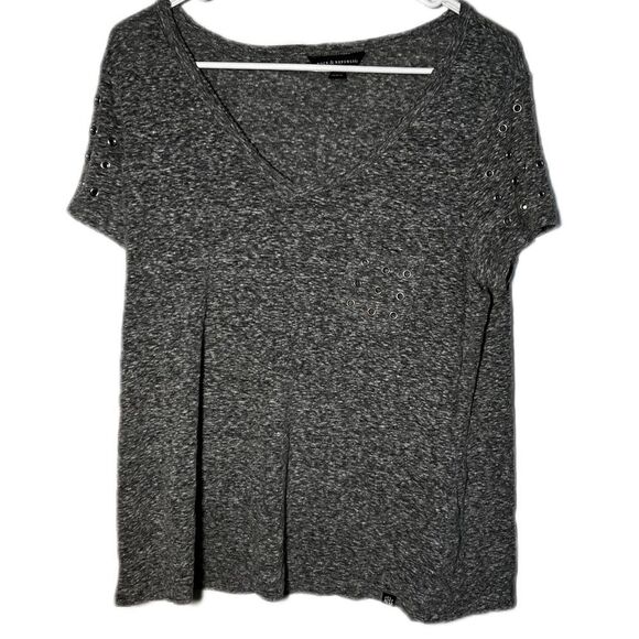 - Rock & Republic Short-sleeve embellished top Women’s XL - Picture 1 of 8